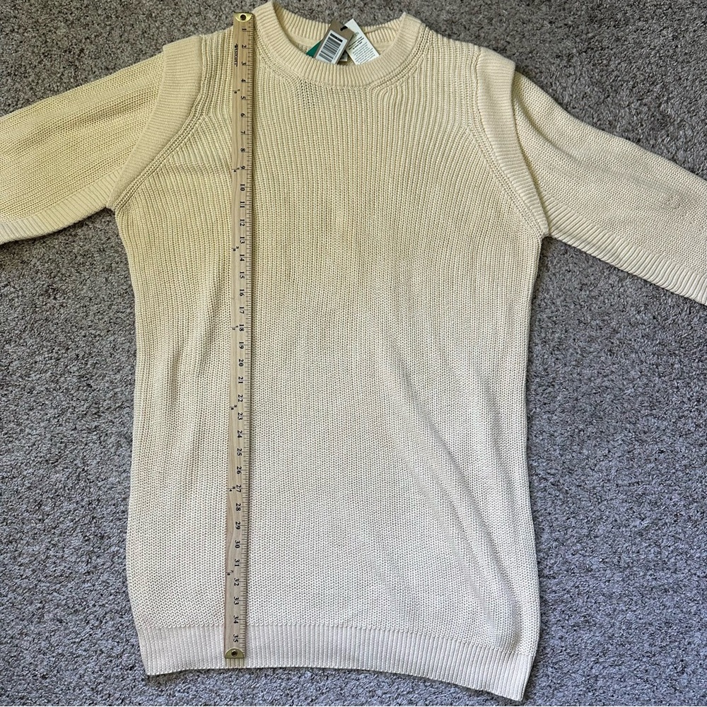 Noisy May Knit Creamy Beige Size‎ Woman’s 50 Dress BG Curve NMKAJA L/S Dress NWT - Picture 8 of 10